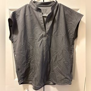 Figs Rafaela Oversized Top Light Grey Size Small